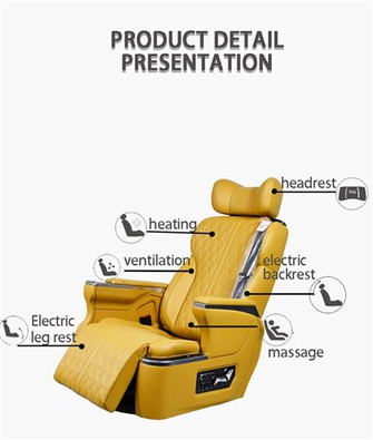 Assento elétrico para carro